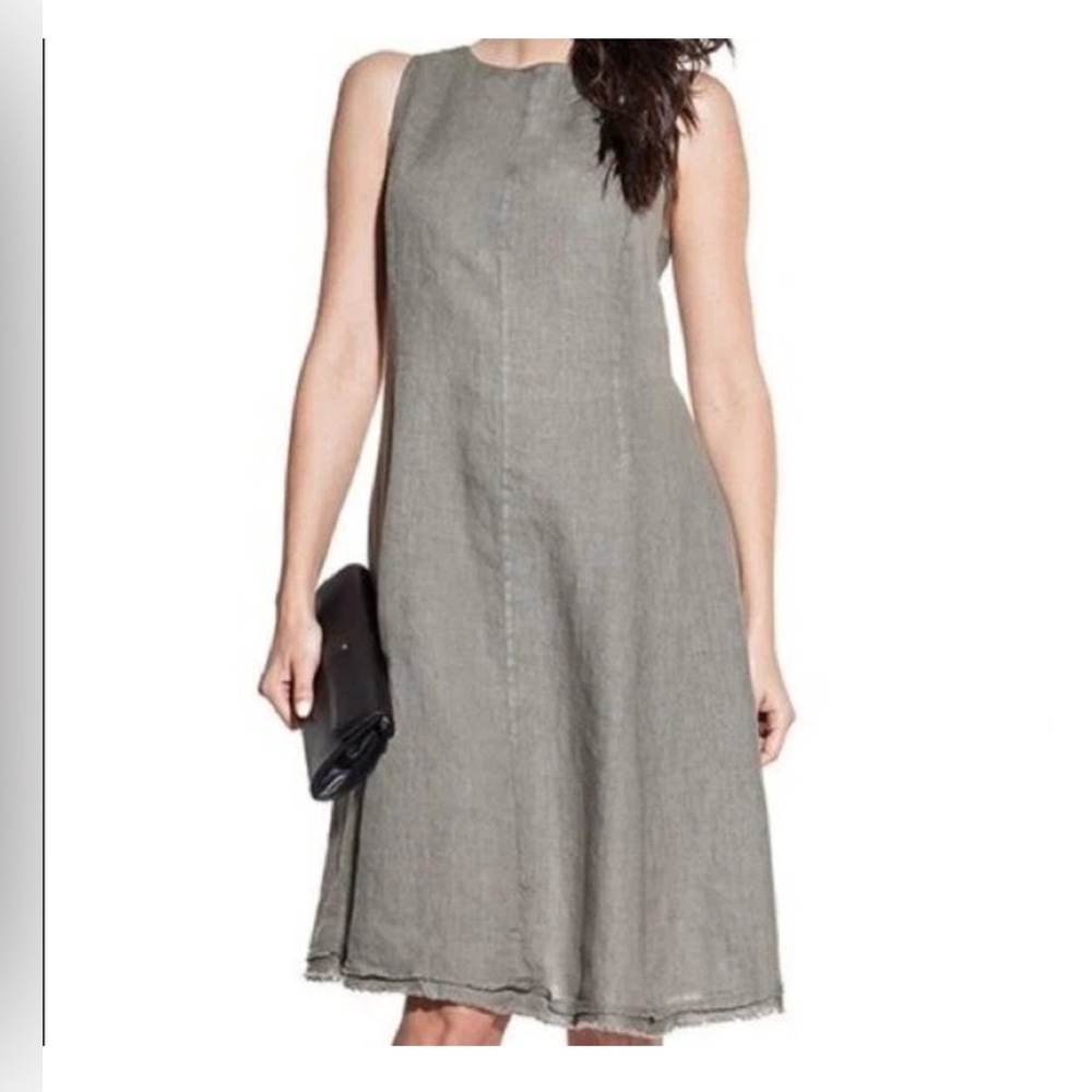 Cosmo Italian linen sleeveless dress. Size XS